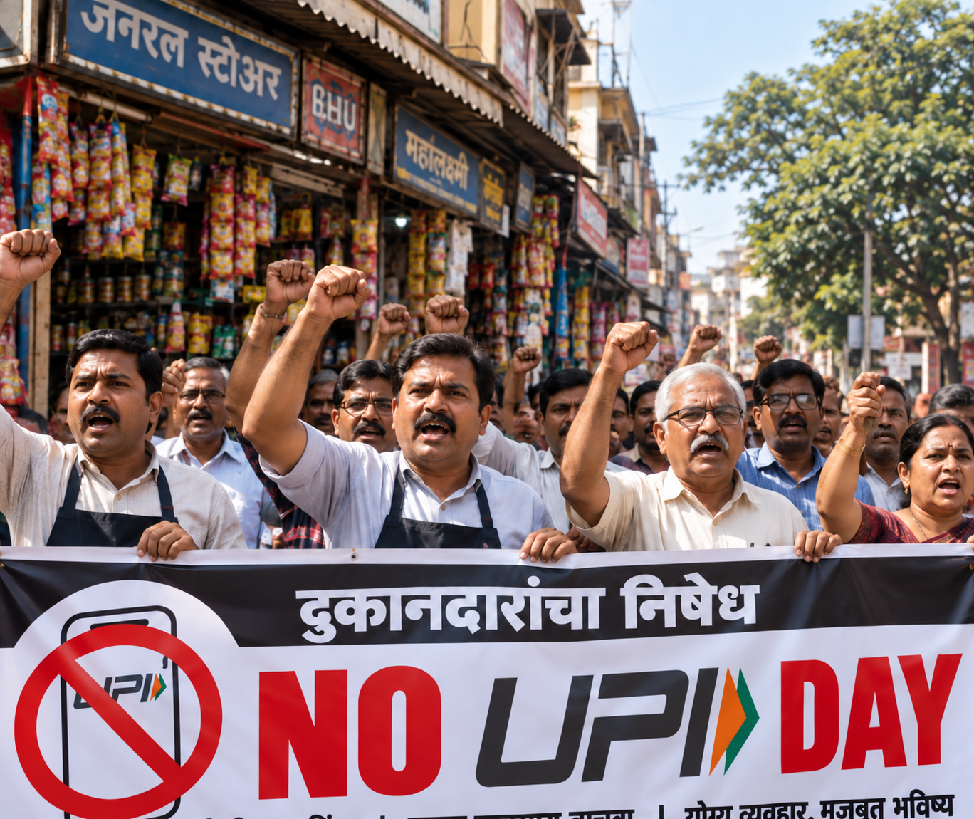 Protest_No_UPI Day