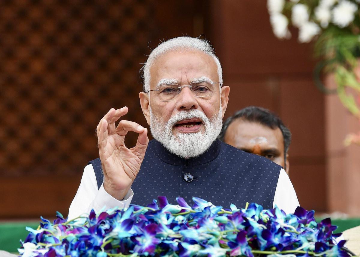 PM Modi defends governments action on neet paper leak