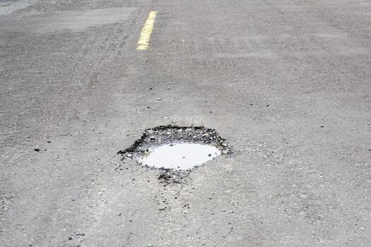 waterlogged hole